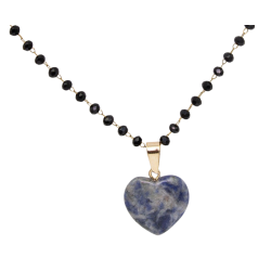 Naszyjnik Merebilo Stal 316L [sodalit] - MF32431-SK6