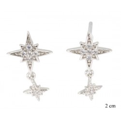 Kolczyki Xuping rodowane - MF10362