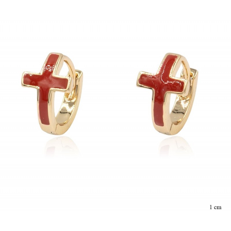 Kolczyki Xuping pozłacane 18k - MF12102