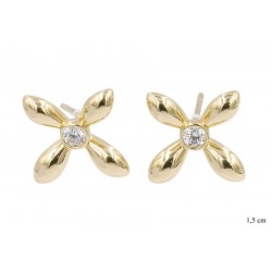 Kolczyki Xuping pozłacane 18k - MF11486