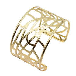 Bransoletka Metal pozłacana 14k - MF39451