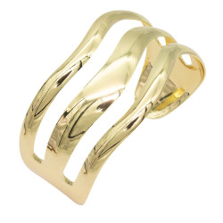 Bransoletka Metal pozłacana 14k - MF39452