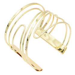 Bransoletka Metal pozłacana 14k - MF39455