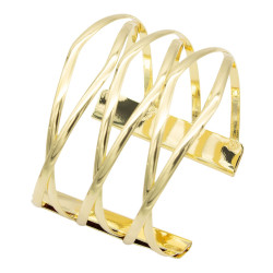 Bransoletka Metal pozłacana 14k - MF39455B