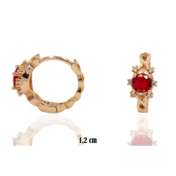 Kolczyki Xuping pozłacane 18k - MF40077-1