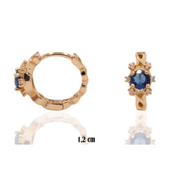 Kolczyki Xuping pozłacane 18k - MF40077-2