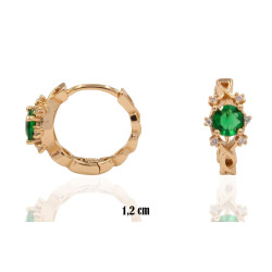 Kolczyki Xuping pozłacane 18k - MF40077-3