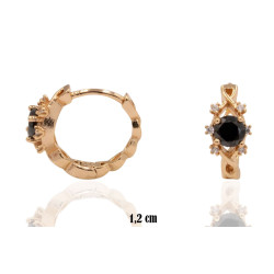 Kolczyki Xuping pozłacane 18k - MF40077-4