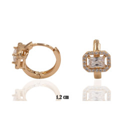 Kolczyki Xuping pozłacane 18k - MF40097-3
