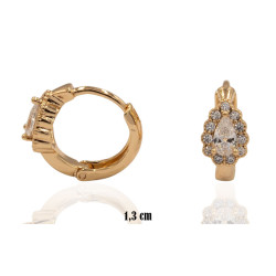 Kolczyki Xuping pozłacane 18k - MF40193