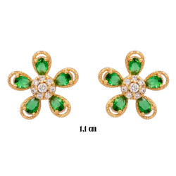 Kolczyki Xuping pozłacane 18k - MF40257-2