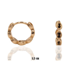 Kolczyki Xuping pozłacane 18k - MF40258-1