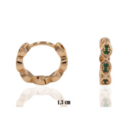 Kolczyki Xuping pozłacane 18k - MF40258-2