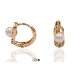 Kolczyki Xuping pozłacane 18k - MF40322