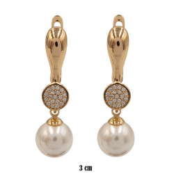 Kolczyki Xuping pozłacane 18k - MF40327