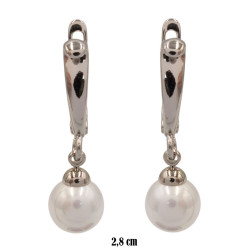 Kolczyki Xuping rodowane - MF40330