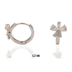 Kolczyki Xuping rodowane - MF40372