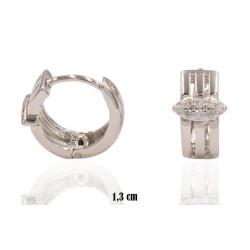 Kolczyki Xuping rodowane - MF40382