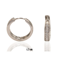 Kolczyki Xuping rodowane - MF40386