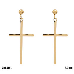 Kolczyki Xuping Stal 316L - MF40164