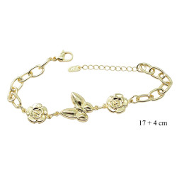 Bransoletka Merebilo CM miedź pozłacana 14k - MF41438