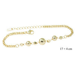 Bransoletka Merebilo CM miedź pozłacana 14k - MF41465