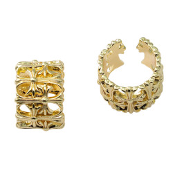 Pierścionek CM miedź pozłacana 14k - MF41578