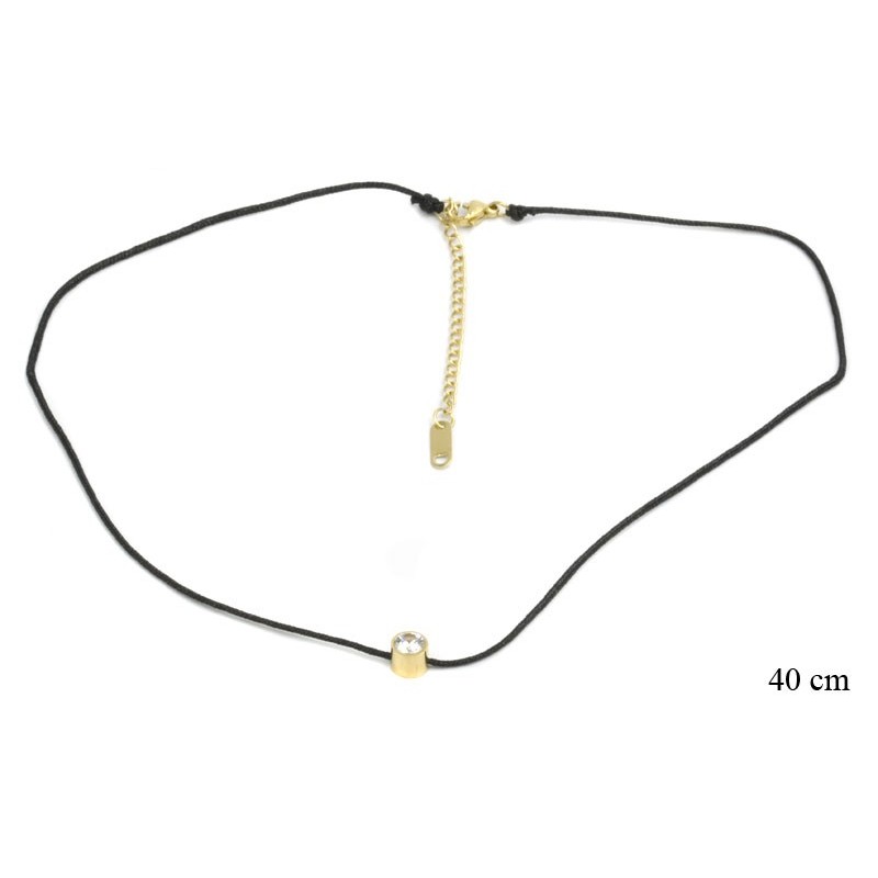 Naszyjnik ze stali chirurgicznej - FM10538N-2