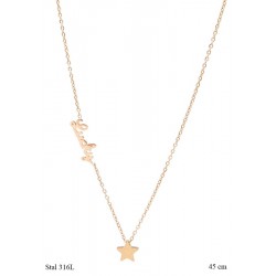 Naszyjnik ze stali 316L - FM3237