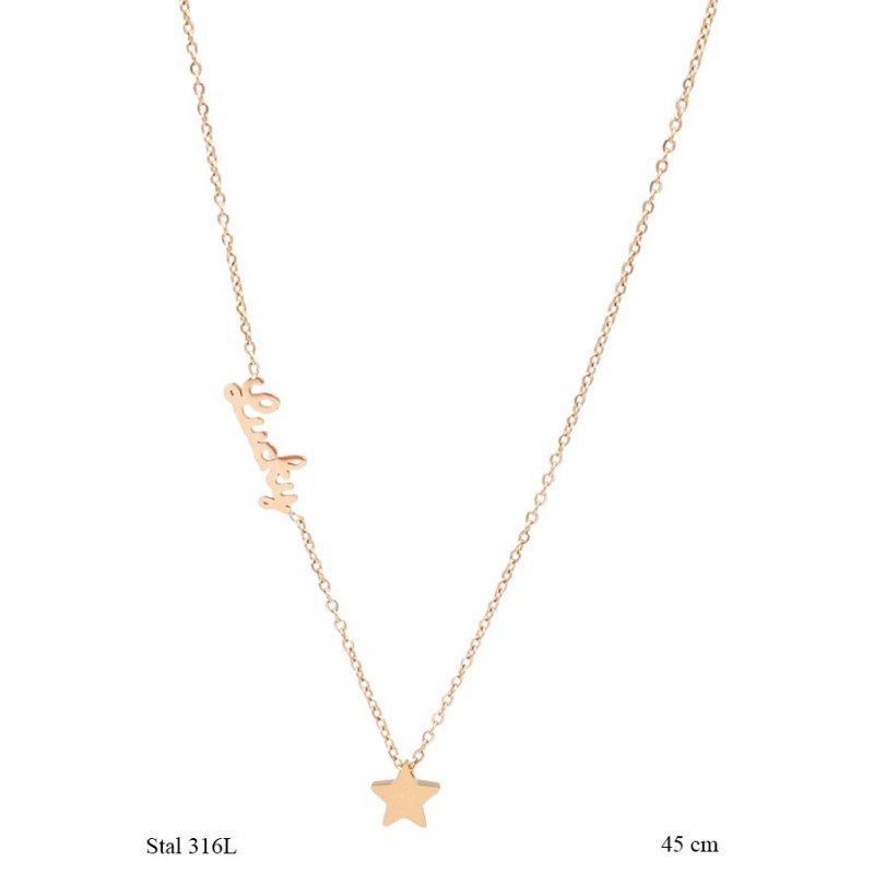 Naszyjnik ze stali 316L - FM3237