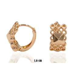 Kolczyki Xuping pozłacane 18k - MF40313