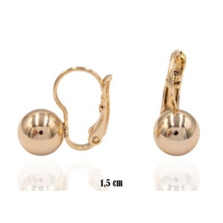Kolczyki Xuping pozłacane 18k - MF40319