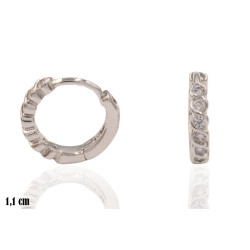 Kolczyki Xuping rodowane - MF40132