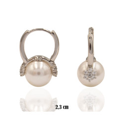 Kolczyki Xuping rodowane - MF40338