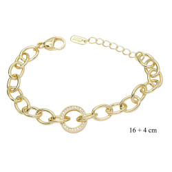 Bransoletka Merebilo CM miedź pozłacana 14k - MF41641