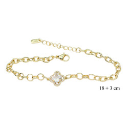 Bransoletka Merebilo CM miedź pozłacana 14k - MF41462