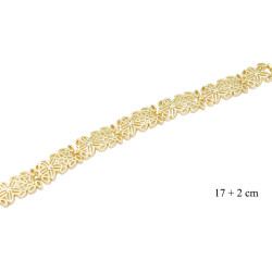 Bransoletka Merebilo CM miedź pozłacana 14k - MF41459