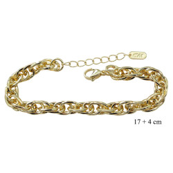 Bransoletka Merebilo CM miedź pozłacana 14k - MF41435