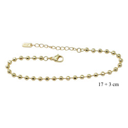 Bransoletka Merebilo CM miedź pozłacana 14k - MF41434