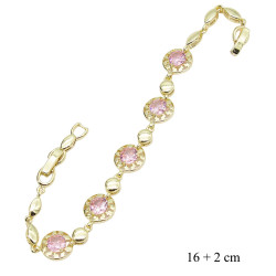 Bransoletka Merebilo CM miedź pozłacana 14k - MF41421