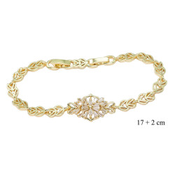 Bransoletka Merebilo CM miedź pozłacana 14k - MF41419