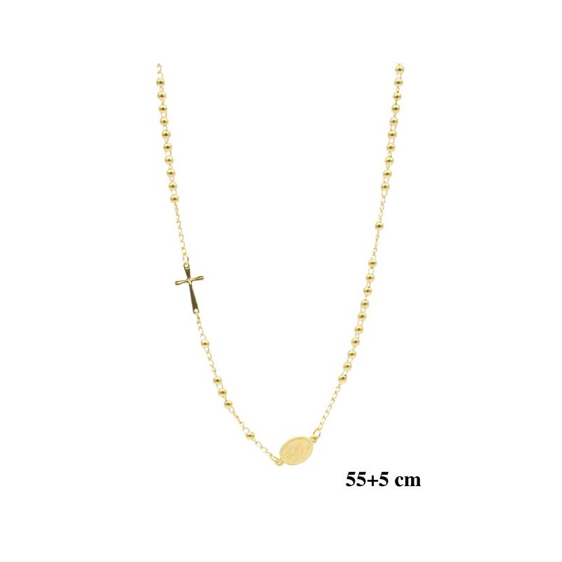 Naszyjnik ze stali chirurgicznej Xuping 18k - FM6964GC