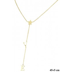 Naszyjnik ze stali chirurgicznej - MF5326GB