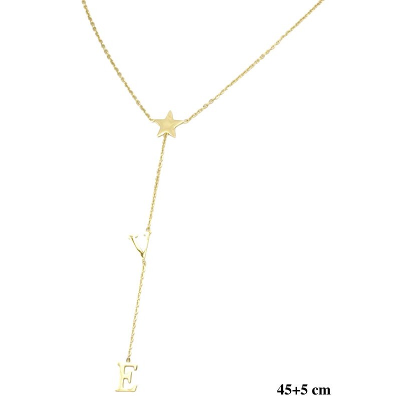 Naszyjnik ze stali chirurgicznej - MF5326GB