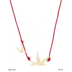 Naszyjnik ze stali 316L - MF10528BR