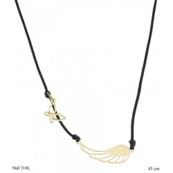 Naszyjnik ze stali 316L - MF10528DC