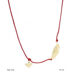 Naszyjnik ze stali 316L - MF10528CR