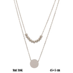 Naszyjnik Stal 316L - FM5733B