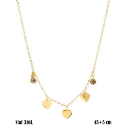 Naszyjnik Stal 316L - MF2134