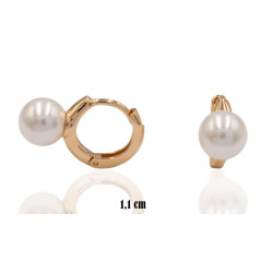 Kolczyki Xuping pozłacane 18k - MF40277